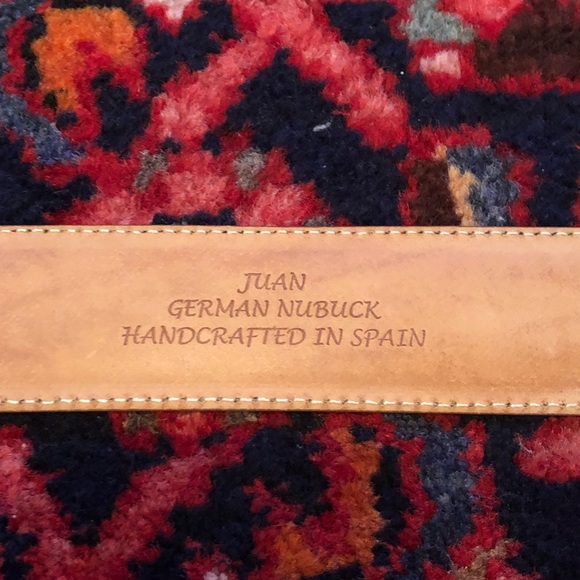 Trafalgar Nubuck Leather Belt - Picture 5 of 6